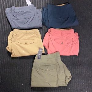 Lot of 5 Abercrombie and Fitch Mens Shorts